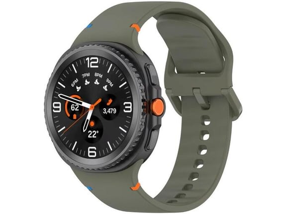 Silikonska narukvica za pametni sat Samsung Galaxy watch 8 zelena