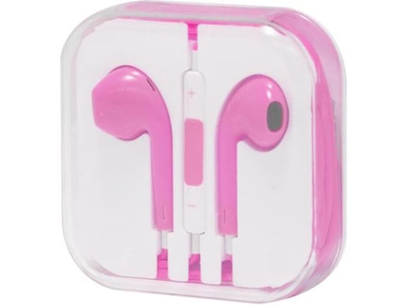 Slusalice 3,5mm pink