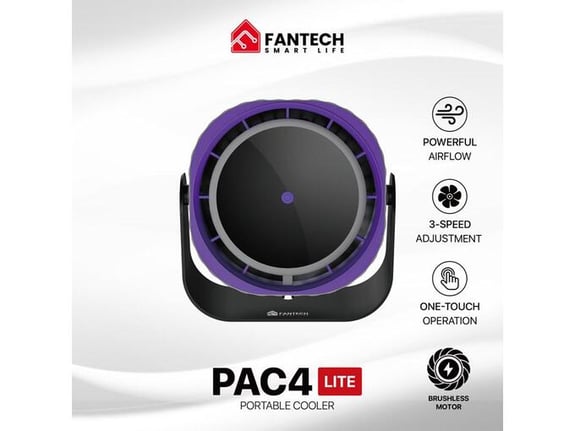 Prenosni ventilator Fantech PAC4 Light sivi