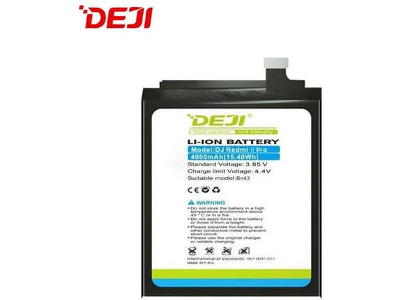 Baterija DEJI za Xiami Redmi 6 Pro/ A2 Lite/BN47 (4000 mAh)