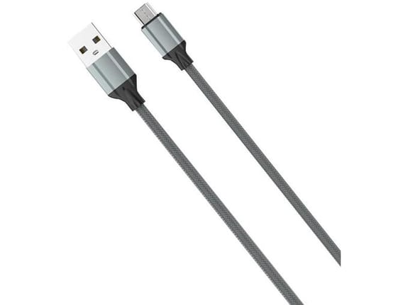 Kabel LDNIO LS441 USB na Micro sivi 1m