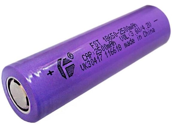 Baterija FST 18650 2500mah