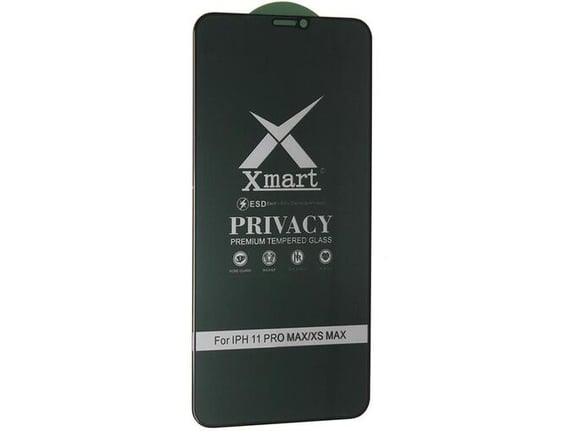 Zastitno staklo XMART 9D Privacy za iPhone XS Max/ 11 Pro Max