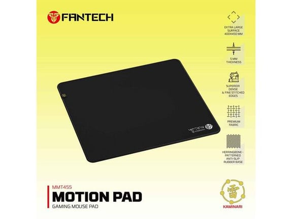 Podloga za mis Fantech Motion Pad MMT455 KAMINARI crna