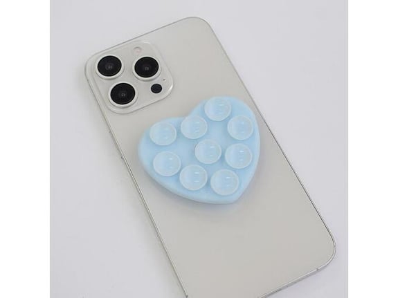 Popsocket Octobuddy Heart svetlo plavi