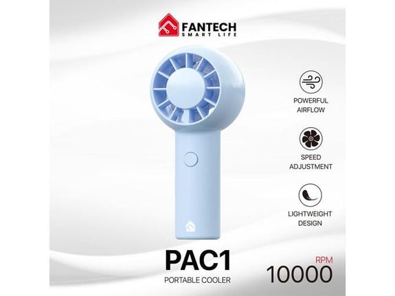 Ručni ventilator Fantech PAC1 plavi