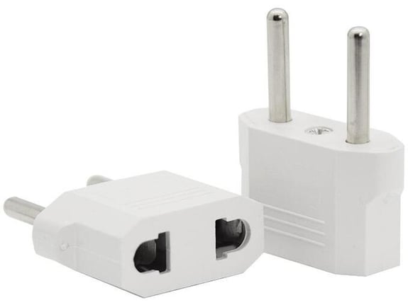 Adapter strujni China na EU HQ beli