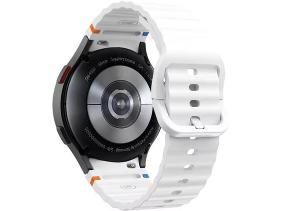 Silikonska narukvica za pametni sat Samsung Galaxy watch 7 bela