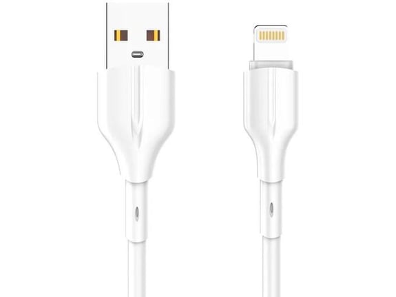 Kabel LDNIO LS841 25W USB na iPhone Lightning beli 1m