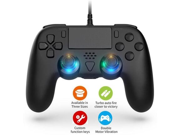 Joypad DualSense WIFI DOBE TP5-35136 za PS5 crni A klasa