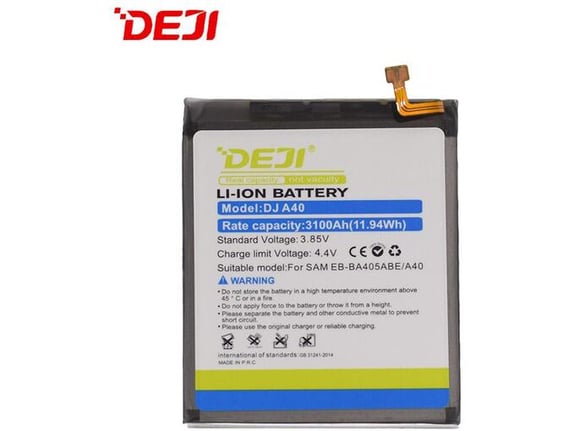Baterija DEJI za Samsung A40 EB-BA405ABE (3100 mAh)