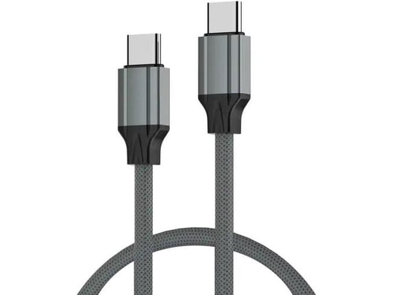 Kabel LDNIO LC441c 65w Type-C na Type-C sivi 1m