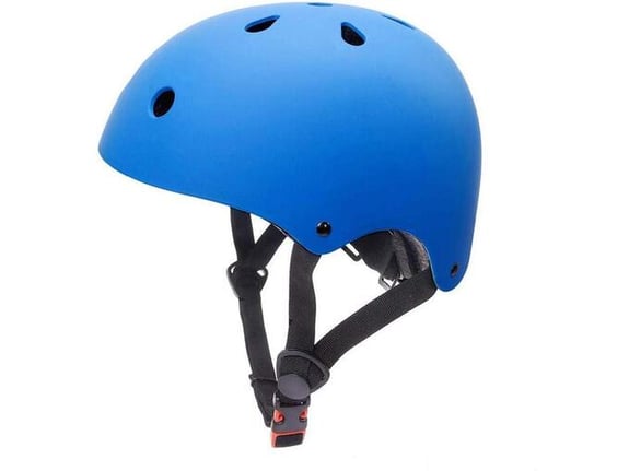 Kaciga za trotinet,rolere,skateboard (L 58-62 cm) plava