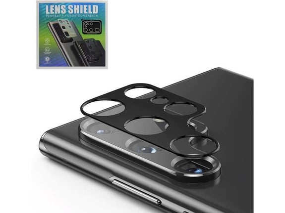 Zaštita kamere 3D FULL COVER za Samsung S22 Ultra/ S908B crna