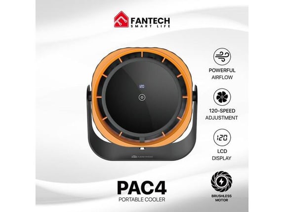 Prenosni ventilator Fantech PAC4 crni