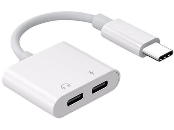 Adapter Type-C na 2X Type-C ( Audio ) JH-032