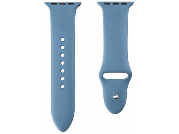 Narukvica za Apple Watch Silicone Strap light blue/ gray M/ L 42/ 44/ 45 mm