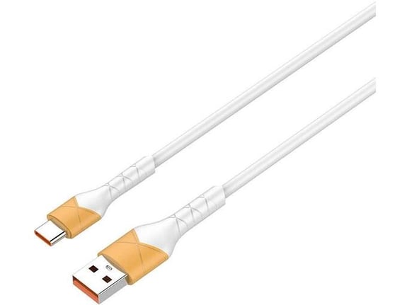 Kabel LDNIO LS801 30W Fast USB na Type-C beli 1m