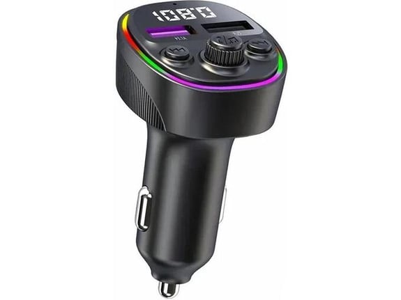 Bluetooth FM LED Transmiter CS2 66W crni