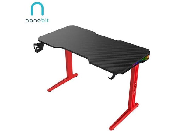 Gaming sto Nanobit NB503 RGB 140cm Ferrari Red