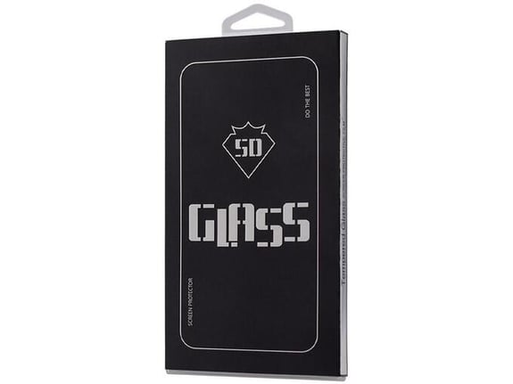 Zastitno staklo 5D FULL COVER za Samsung A8s (2018) crno.