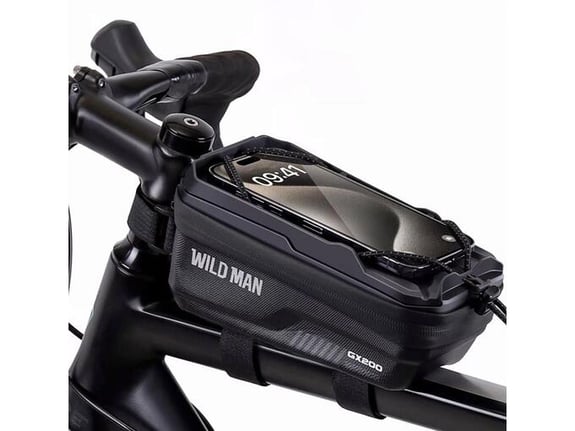 Torba za bicikl WILDMAN Bike frame case/bag GX200bike holder crna