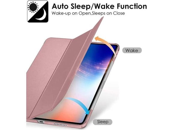 Maska za Samsung Tab S11/ X730 na preklop Tablet Stripes roze