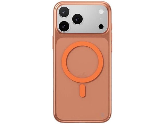 Maska za iPhone 17 Pro Mag Case SwitchEasy Skin transparent narandžasto