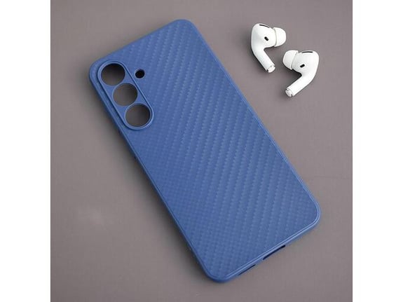 Maska za Samsung S25 FE/ S731B Carbon fiber plava