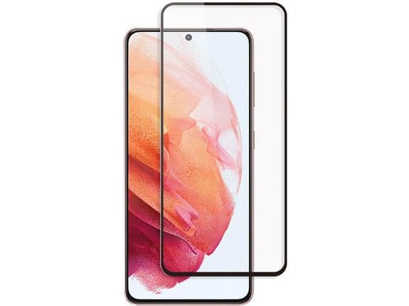 Zastitno staklo FULL GLUE 0.15mm (mini verzija) za Samsung S21 crno