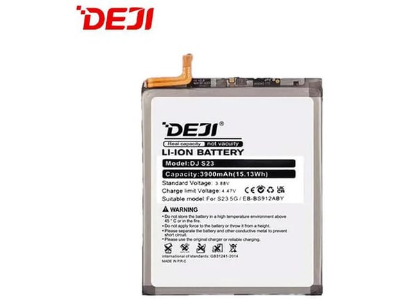Baterija DEJI za Samsung S23 EBBS912ABY (3700 mAh)