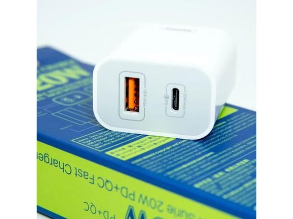 Kućni punjač Remax RP-U68 USB-A USB-C PD20W + Kabl Type C na lightning