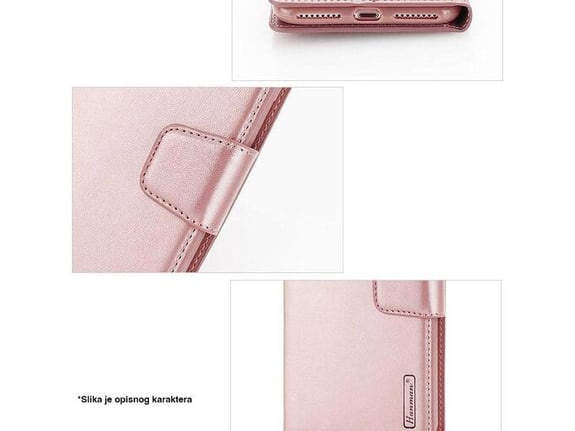 Maska za Samsung S21/ G991B na preklop Hanman Mill crna