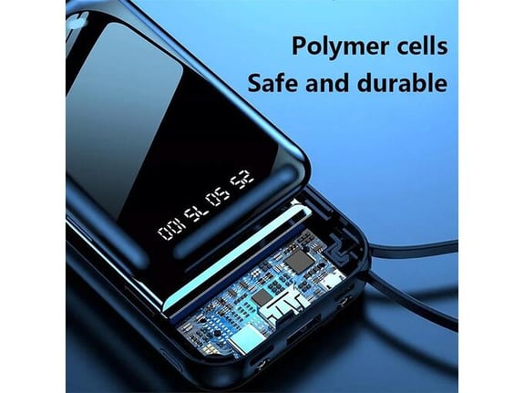 Power Bank 20000 mAh crni