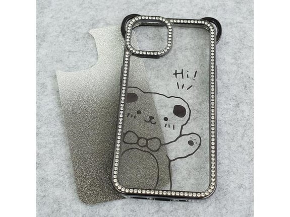 Maska za iPhone 16 HiBear srebrna