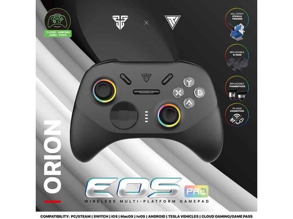 Joypad wireless Fantech WGP15 EOS PRO ORION multiplatform RGB crni