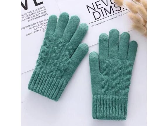 Rukavice za touch screen WINTER zelene