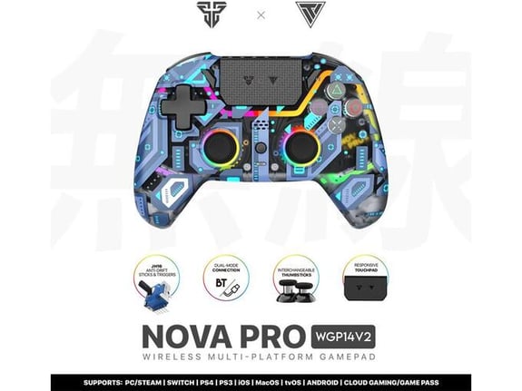 Joypad wireless Fantech WGP14V2 NOVA PRO multiplatform plavi