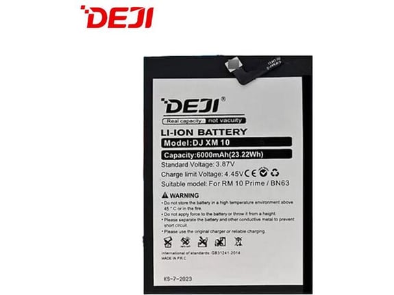 Baterija DEJI za Xiaomi Redmi 10/ 10A BN63 (6000 mAh)