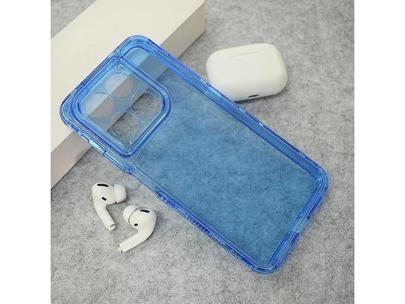 Maska za Honor 400 Smart/ X7d Color Transparent plava