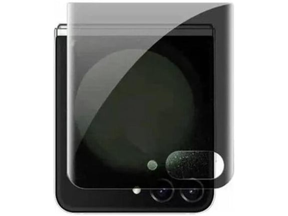 PVC Silicone TPU (clear privacy) za Samsung Galaxy Z Flip 6/ F741B/ Z Flip 7 FE 5G/ F761B Outside
