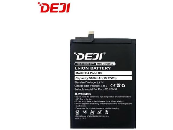 Baterija DEJI za Xiaomi Poco X3 Pro/ BN57