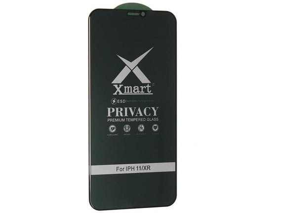 Zastitno staklo XMART 9D Privacy za iPhone 11/ iPhone XR