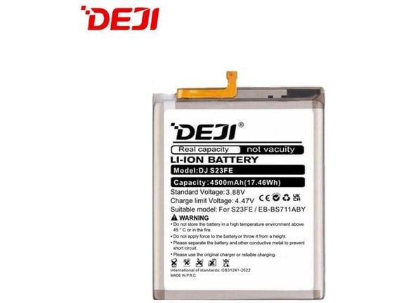 Baterija DEJI za Samsung S23 FE EB-BS711ABY (4500 mAh)