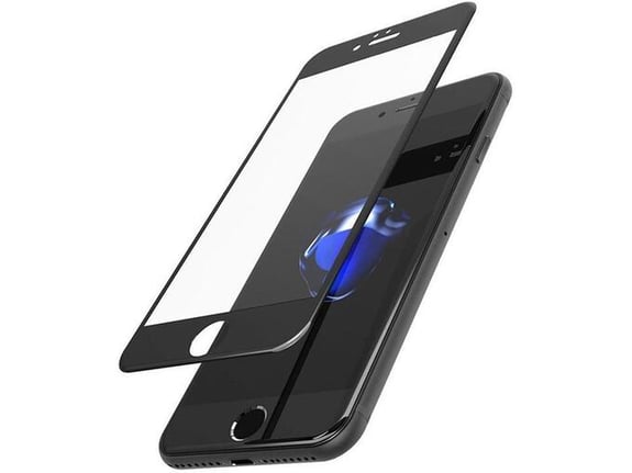 Zastitno staklo 5D UNIVERSAL za iPhone 6 Plus/ 7 Plus/ 8 Plus crno.