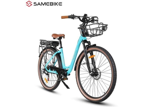 Elektricni bicikl Samebike RS-A07 svetlo plavi