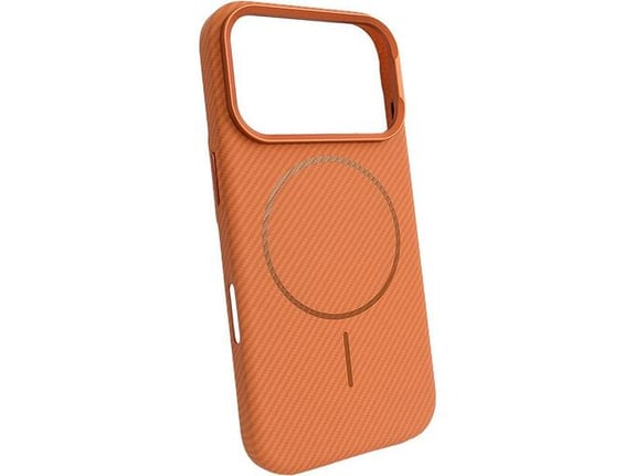 Maska za iPhone 17 Pro narandžasto Mag Case Kevlar Ultra Thin