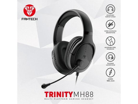 Slusalice Gaming Fantech MH88 Trinity Crne