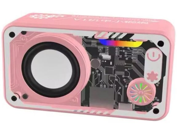 Bluetooth zvucnik V1 BT 5.3 pink