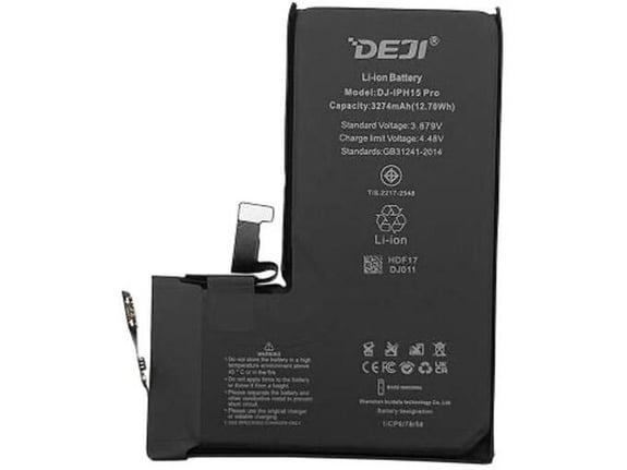 Baterija DEJI (CK) za iPhone 15 Pro (3274 mAh)